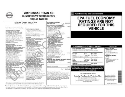 2017 Nissan TITAN XD PRO-4X Diesel