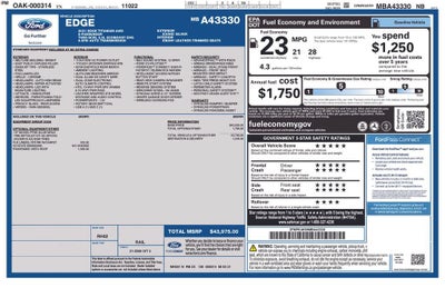2021 Ford Edge Titanium