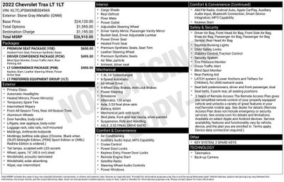 2022 Chevrolet Trax LT