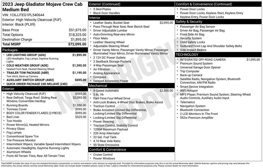 2023 Jeep Gladiator Mojave - Photo 27