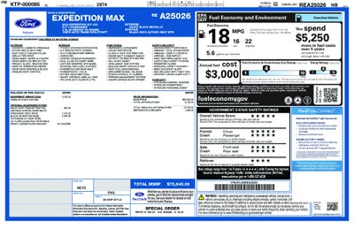2024 Ford Expedition Max XLT Black Accent