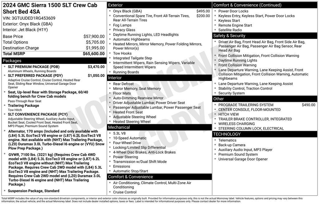 2024 GMC Sierra 1500 SLT