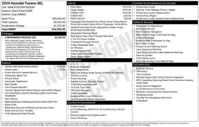 2024 Hyundai TUCSON SEL