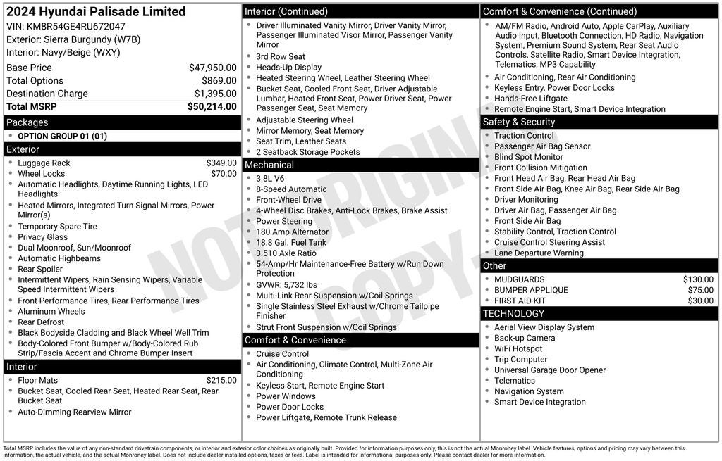 2024 Hyundai PALISADE Limited