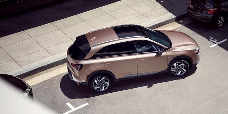 Hyundai Nexo parked roadside