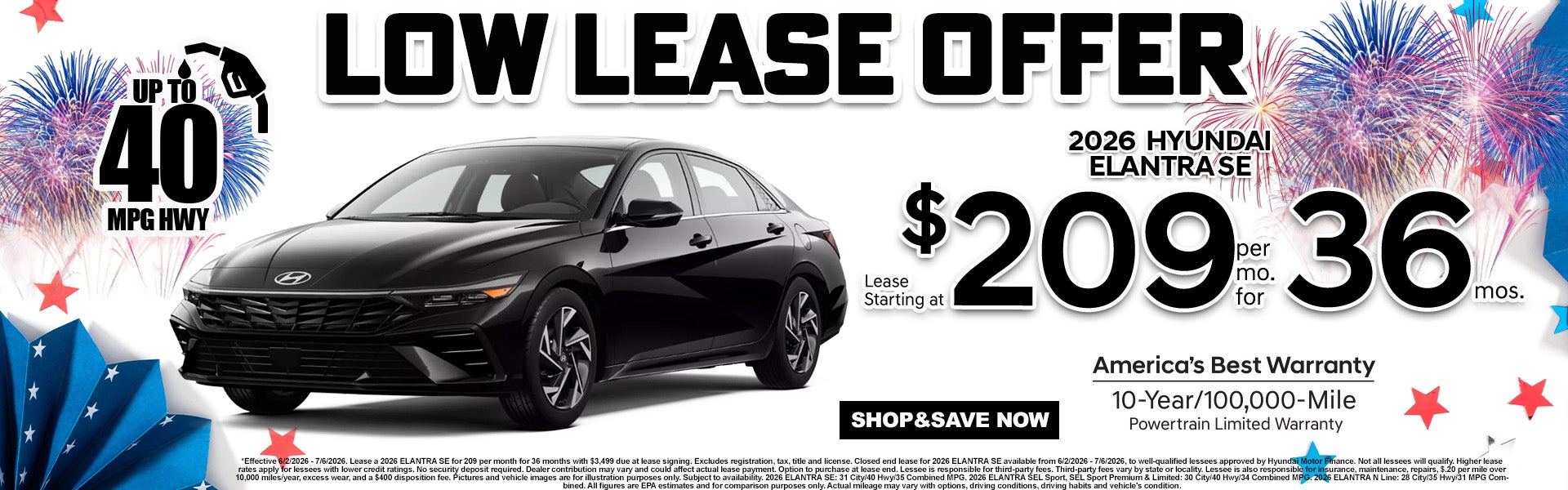 Elantra Huge Savings