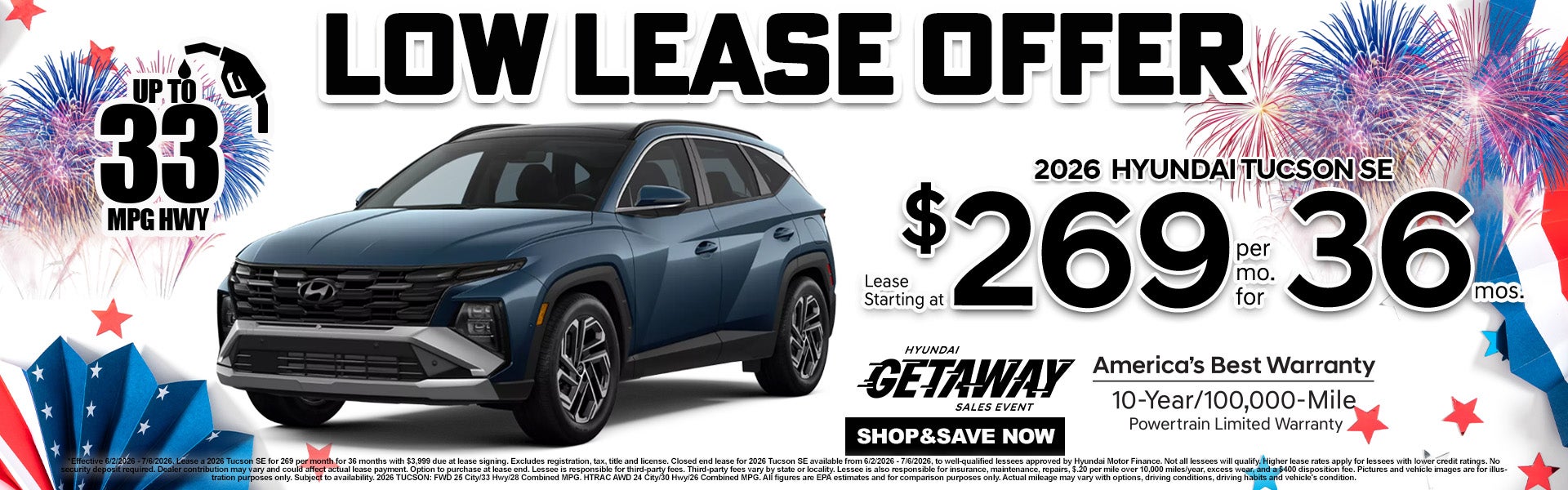  Tucson Lease Offer