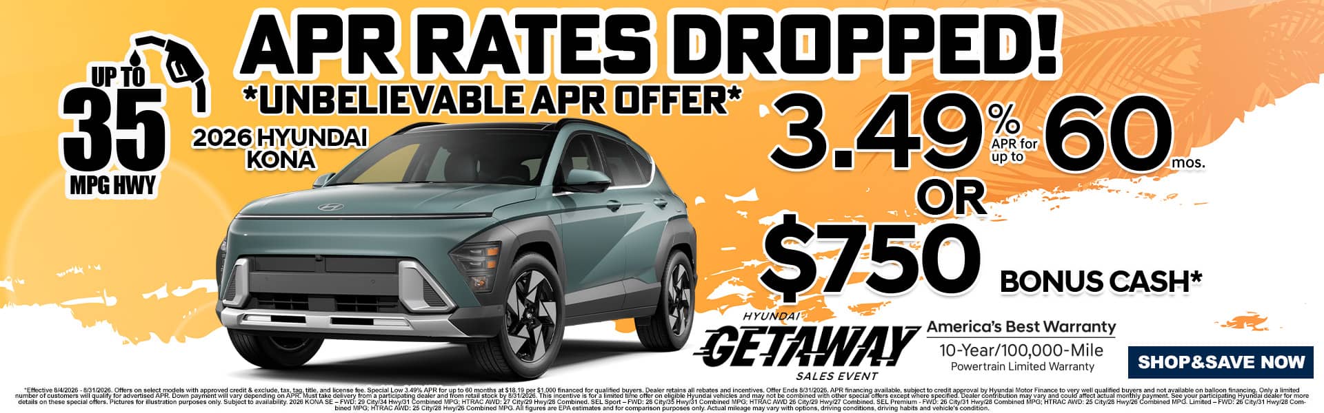 Kona Huge Savings