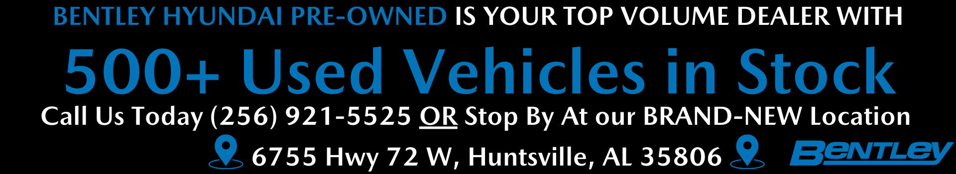 500 Used Cars in Stock