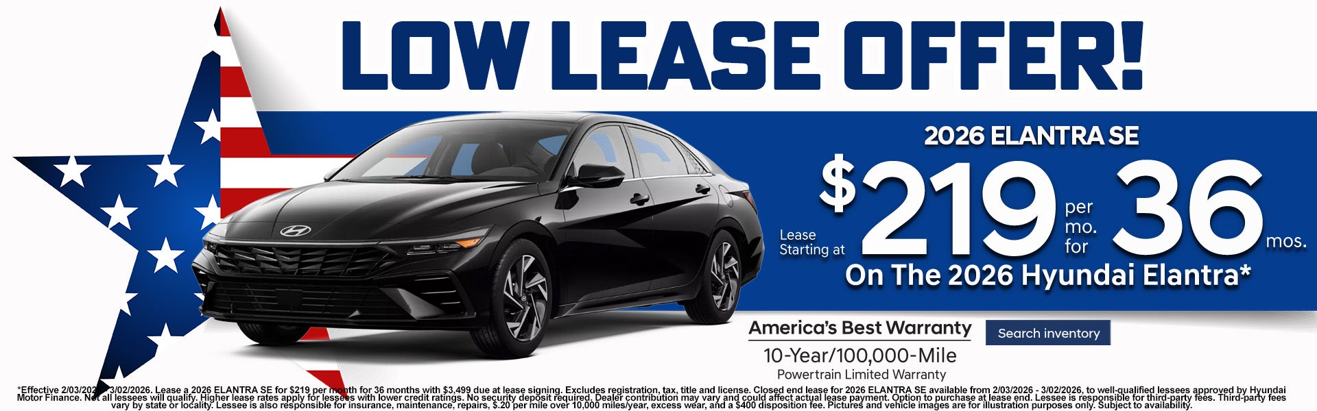 Elantra Huge Savings