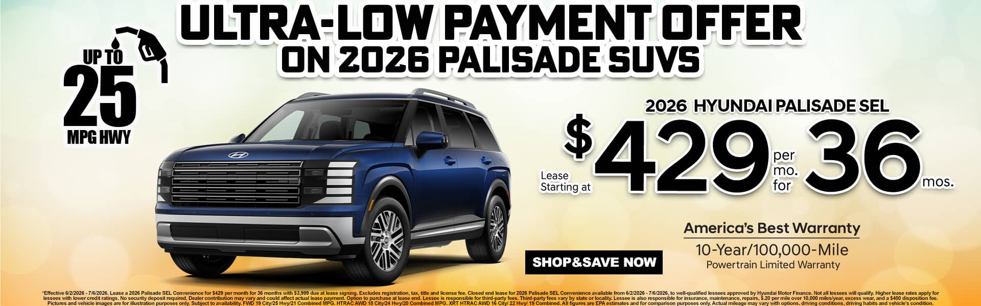 Palisade Lease