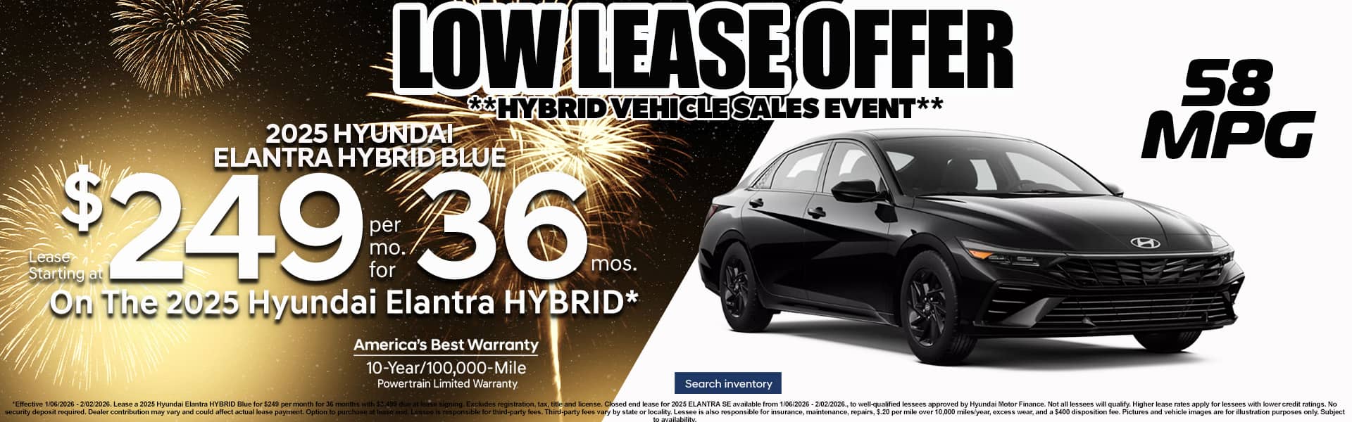 Elantra Hybrid Lease