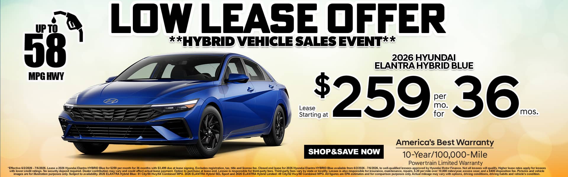 Elantra Hybrid Blue