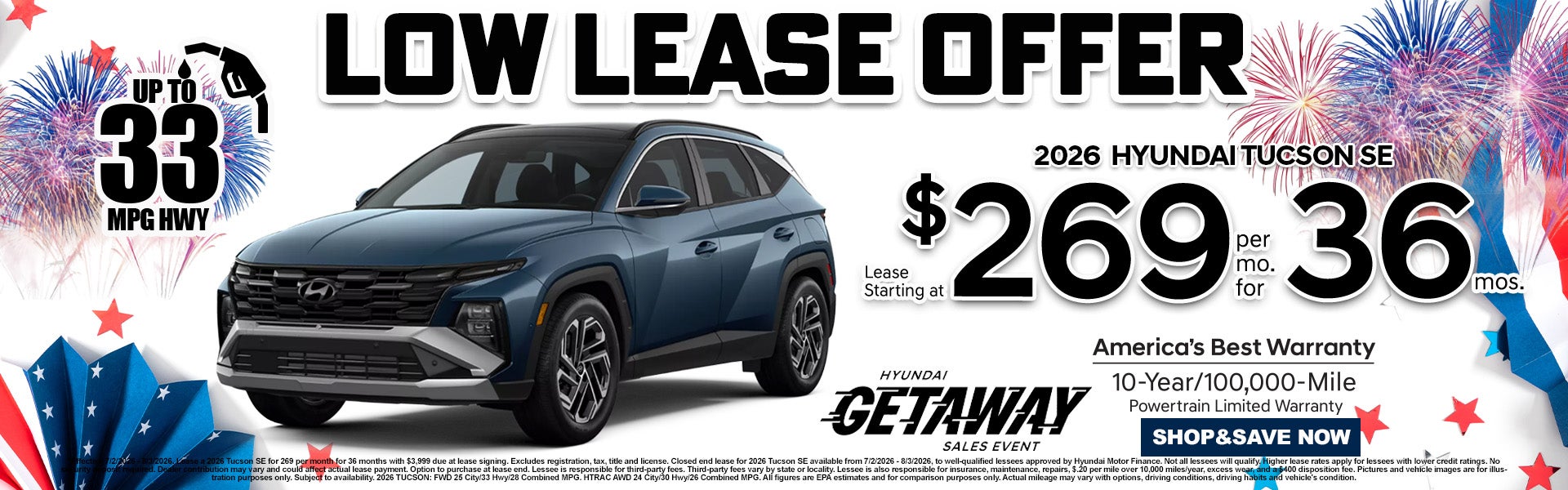  Tucson Lease Offer