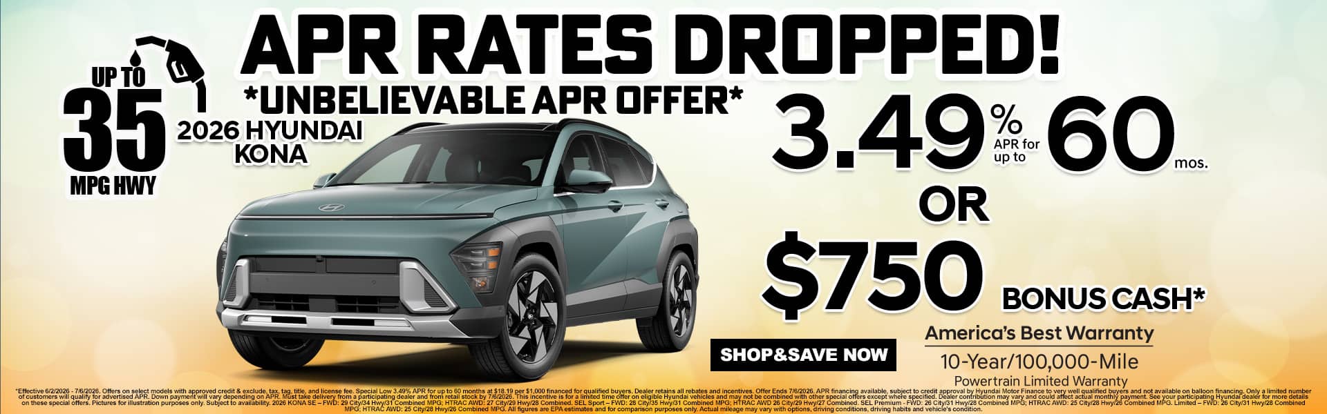 Kona Huge Savings