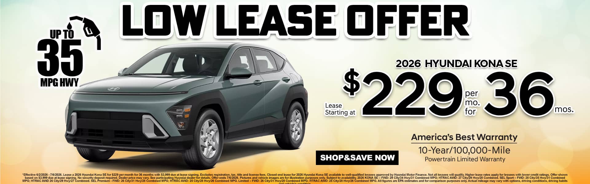 2025 KONA LEASE