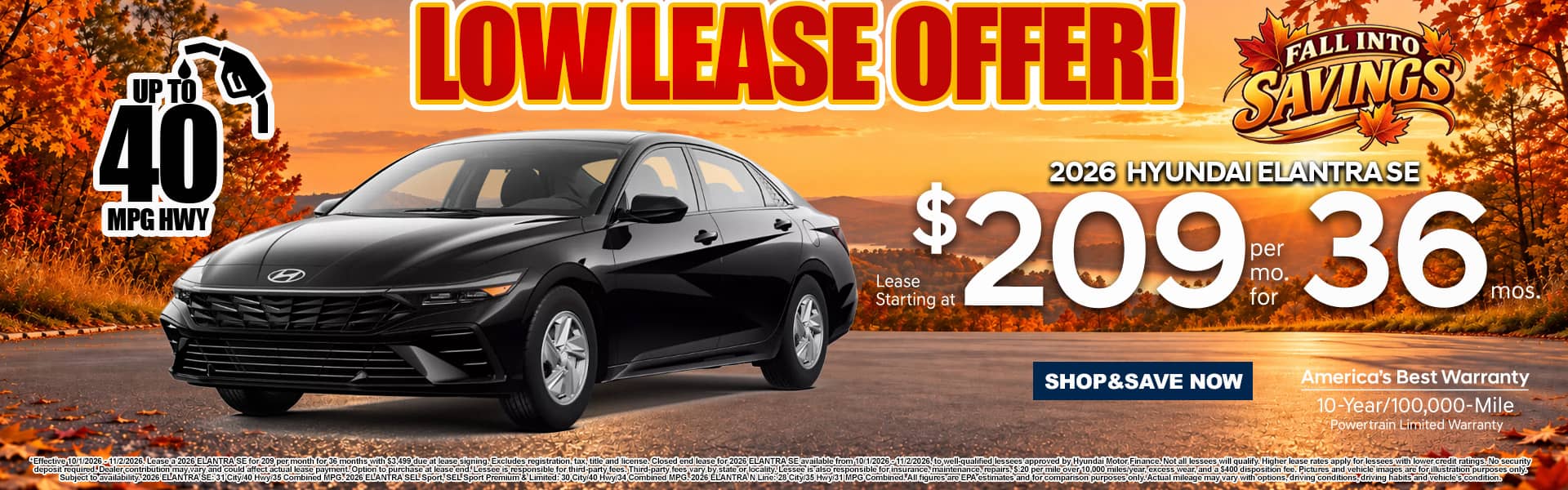 Elantra Huge Savings