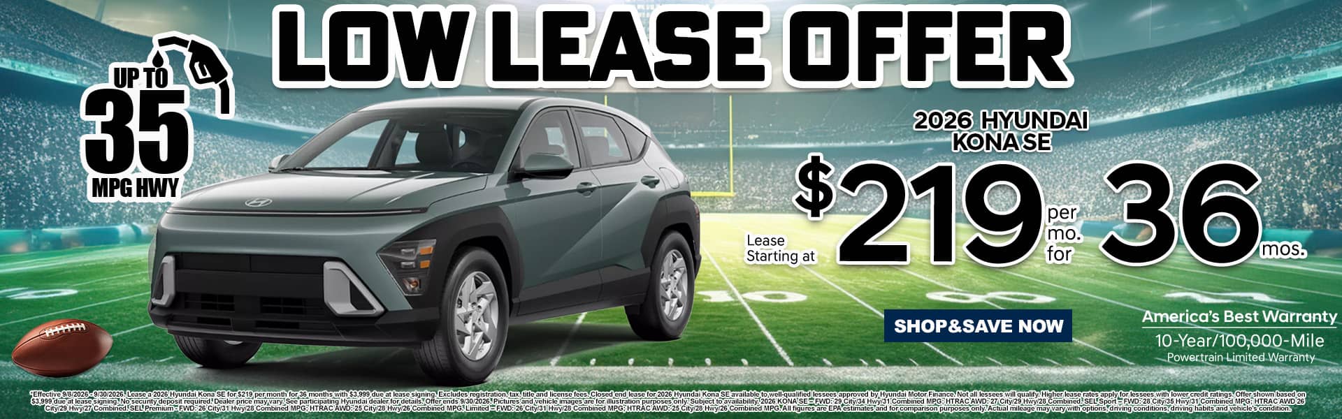 2025 KONA LEASE