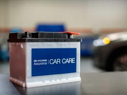 Bentley Hyundai in Huntsville AL battery sitting on a table