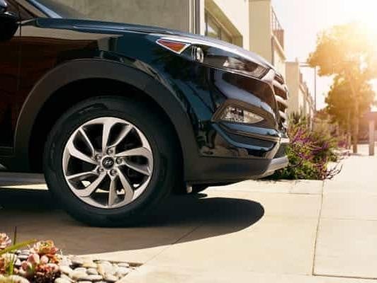 Bentley Hyundai in Huntsville AL close up of a car front end showing tire
