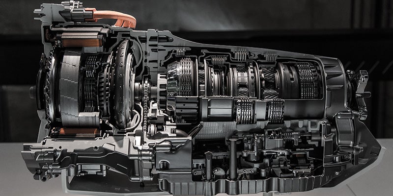 Bentley Hyundai in Huntsville AL close up of automatic transmission